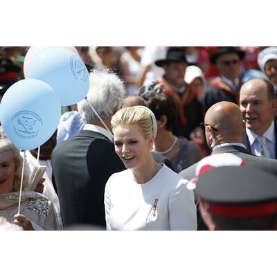 Zwillings-Taufe in Monaco