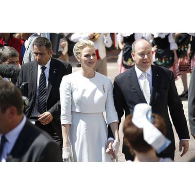 Zwillings-Taufe in Monaco