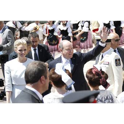 Zwillings-Taufe in Monaco