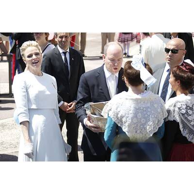 Zwillings-Taufe in Monaco