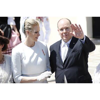 Zwillings-Taufe in Monaco