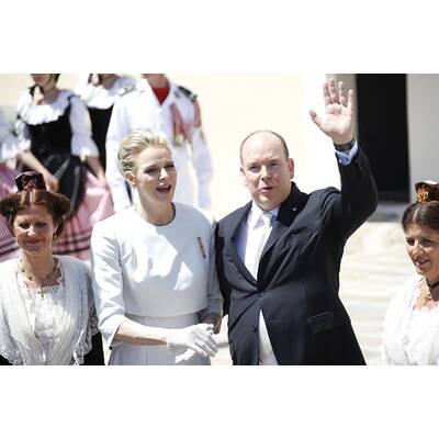 Zwillings-Taufe in Monaco