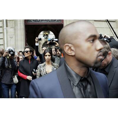 Kim Kardashians Ankunft in Versailles zum Auftakt der Hochzeit