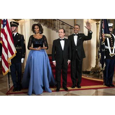 Die Stars mit Präsident Obama beim Staatsdinner