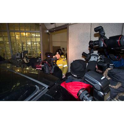 Justin Bieber auf der Polizeiwache