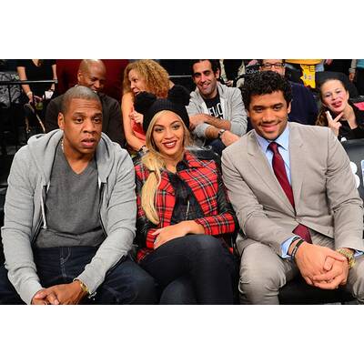 Beyoncé & Jay Z bei Basketball-Spiel