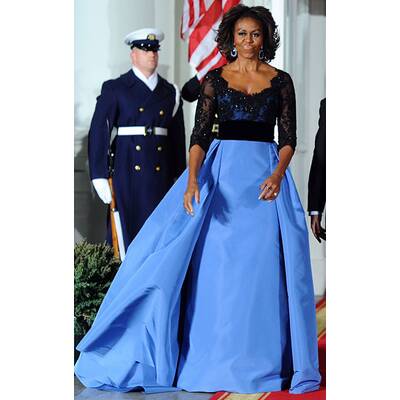 Die Stars mit Präsident Obama beim Staatsdinner