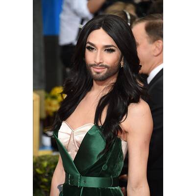 Conchita Wurst bei den Golden Globes 2015