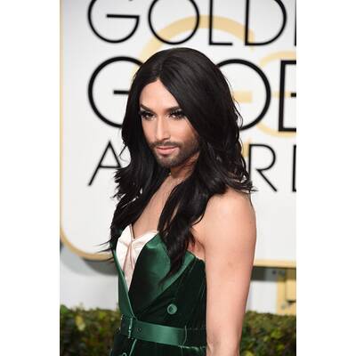 Conchita Wurst bei den Golden Globes 2015