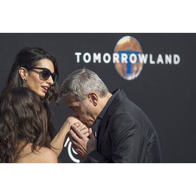 George & Amal Clooney bei Filmpremiere