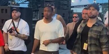 David Alaba beim Rolling Loud Festival