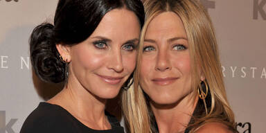 Jennifer Aniston, Courteney Cox