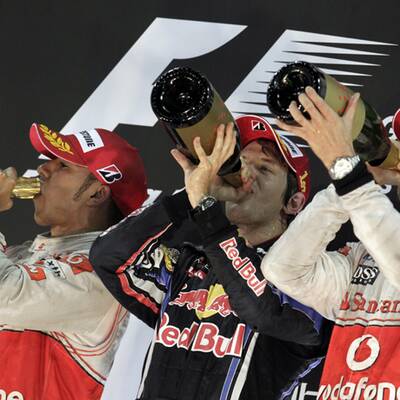 So wild feierte Vettel seinen WM-Titel