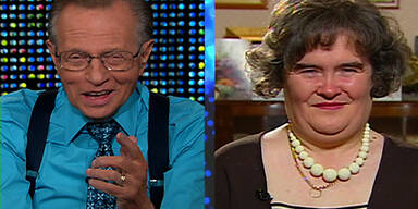 Stimmwunder Boyle bei Larry King!