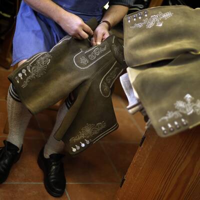 Der Aufbau ist voll im Gang