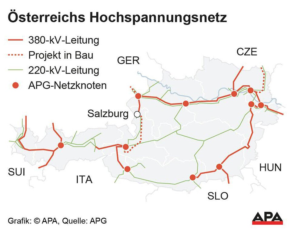 Verwaltungsgerichtshof bestätigt Bau der umstrittenen 380-kV-Leitung