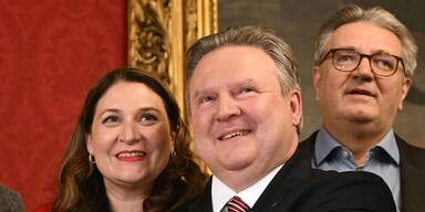 Wiens Stadtregierung - mit einer neuen Power-Frau