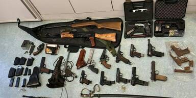 AKTION GEGEN ILLEGALEN WAFFENHANDEL IN SIEBEN BUNDESL&Auml;NDERN