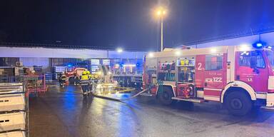 Feuerwehr Villach Brand Betrieb