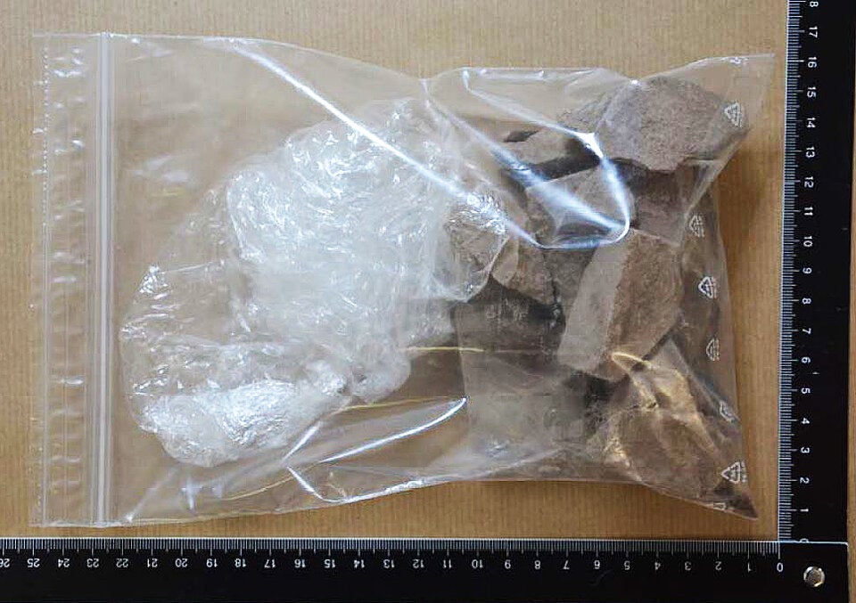 24-Jähriger schmuggelte Drogen im Wert von 100.000 Euro