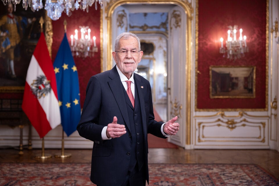 Bundespräsident Alexander Van der Bellen hält Neujahrsansprache 2026