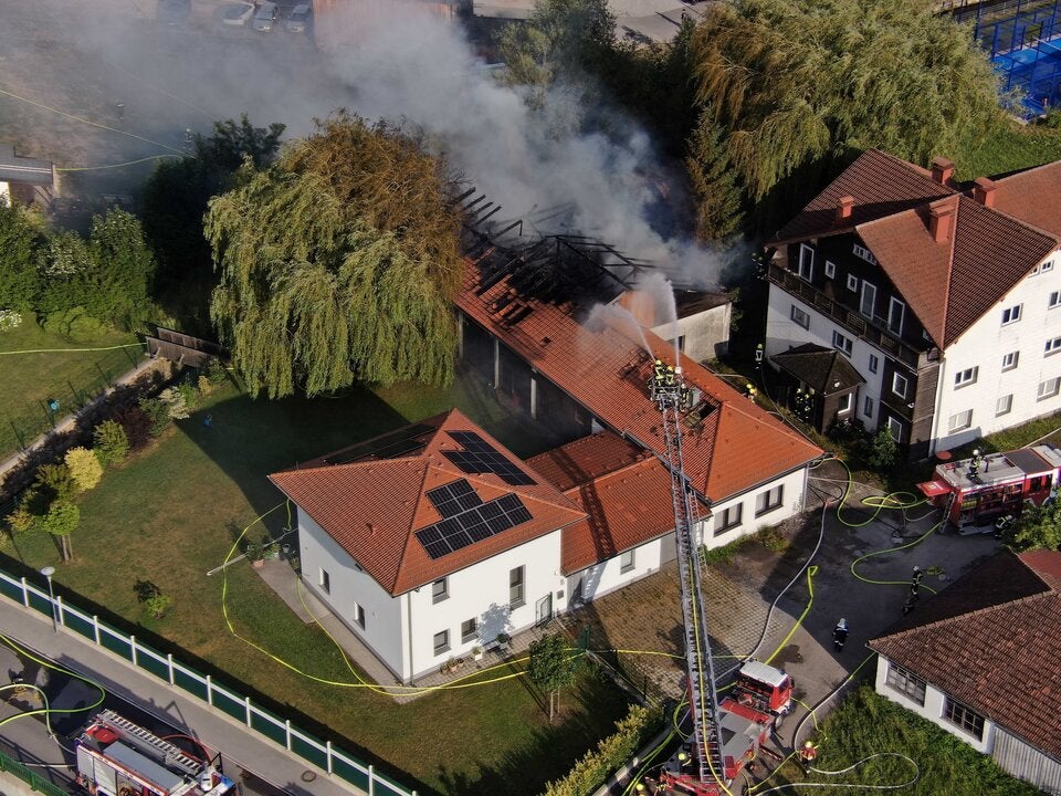 Der Brand in Rabenstein Ende Juni wurde vom Besitzer selbst gelegt. 