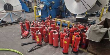 Brand in Gie&szlig;ereibetrieb: Mitarbeiter verhindern Schlimmeres