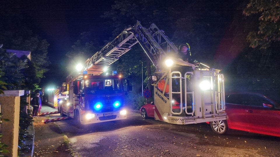 Heftige Gewitterzelle fegte über Niederösterreich