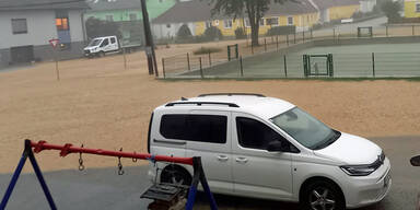 Unwetter-Chaos in Nieder&ouml;sterreich: 80 Feuerwehreins&auml;tze
