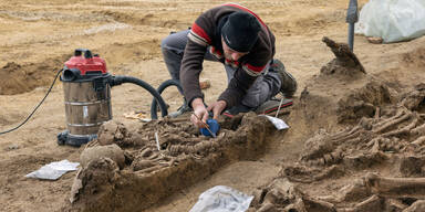 "Sensationsfund" in Simmering entpuppte sich als Massengrab