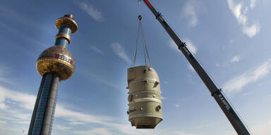 120-Tonnen-Pumpe soll 16.000 Wiener Haushalte versorgen