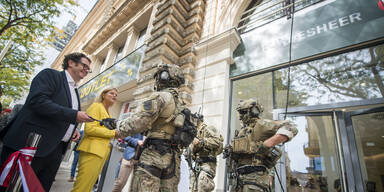 Bundesheer er&ouml;ffnet ''Checkpoint Mah&uuml;''