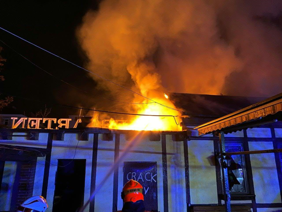 Feuer Gasthaus