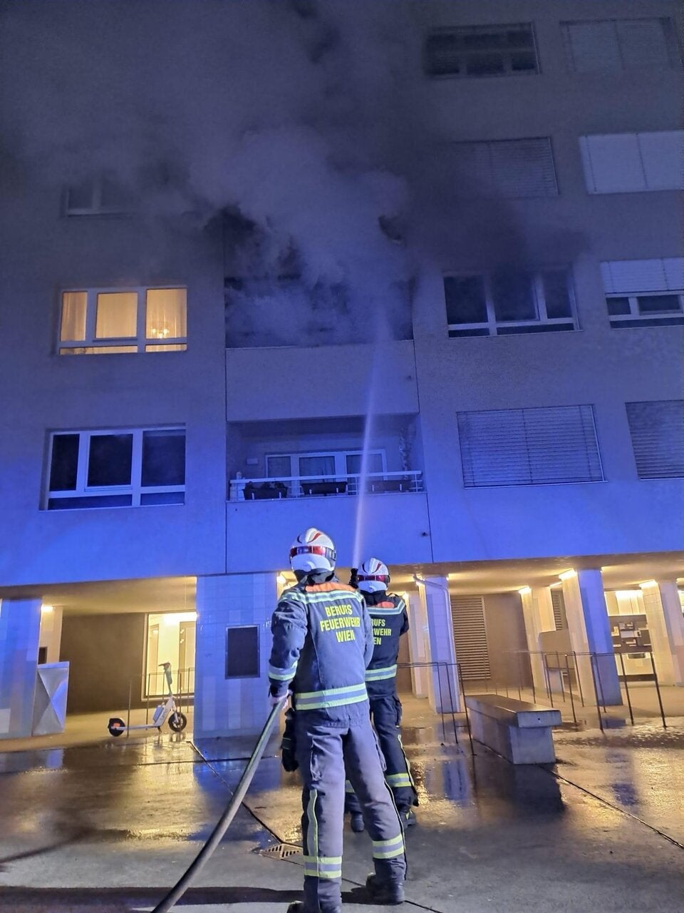 Feuer Wien-Favoriten