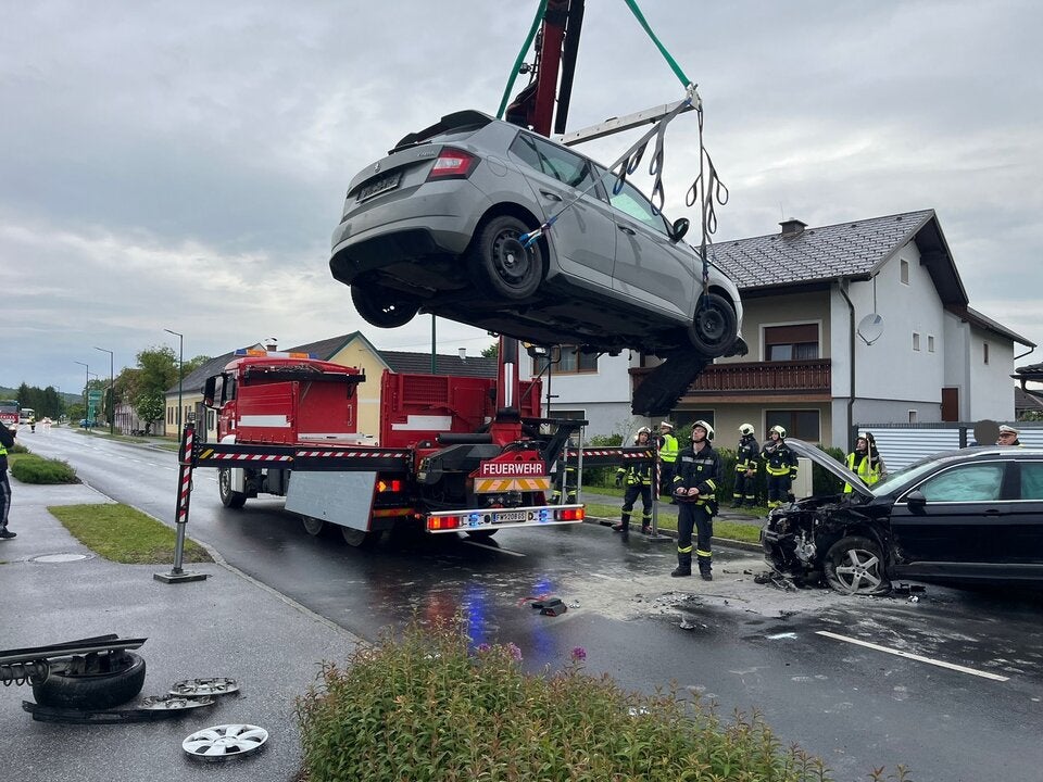 PKW-Kollision Südburgenland