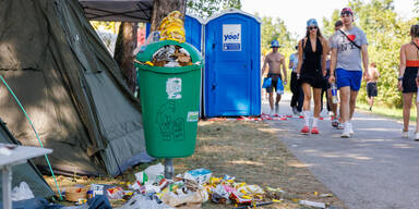 Müllbilanz am Frequency fällt überraschend positiv aus