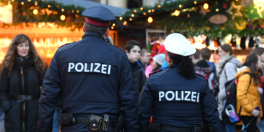Polizei Weihnachtsmarkt
