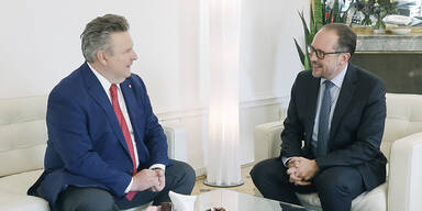 Kanzler Schallenberg empfing B&uuml;rgermeister Ludwig