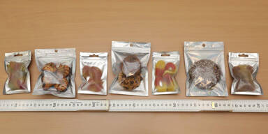 Drogenbande machte Cannabis-Gummibären: Festnahmen