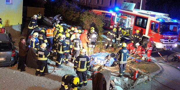 Unfall St. Veit an der Triesting