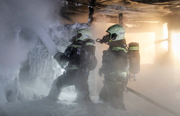 Brand in Korneubeurg Bisamberg