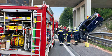 Amstetten Crash A1 Br&uuml;cke