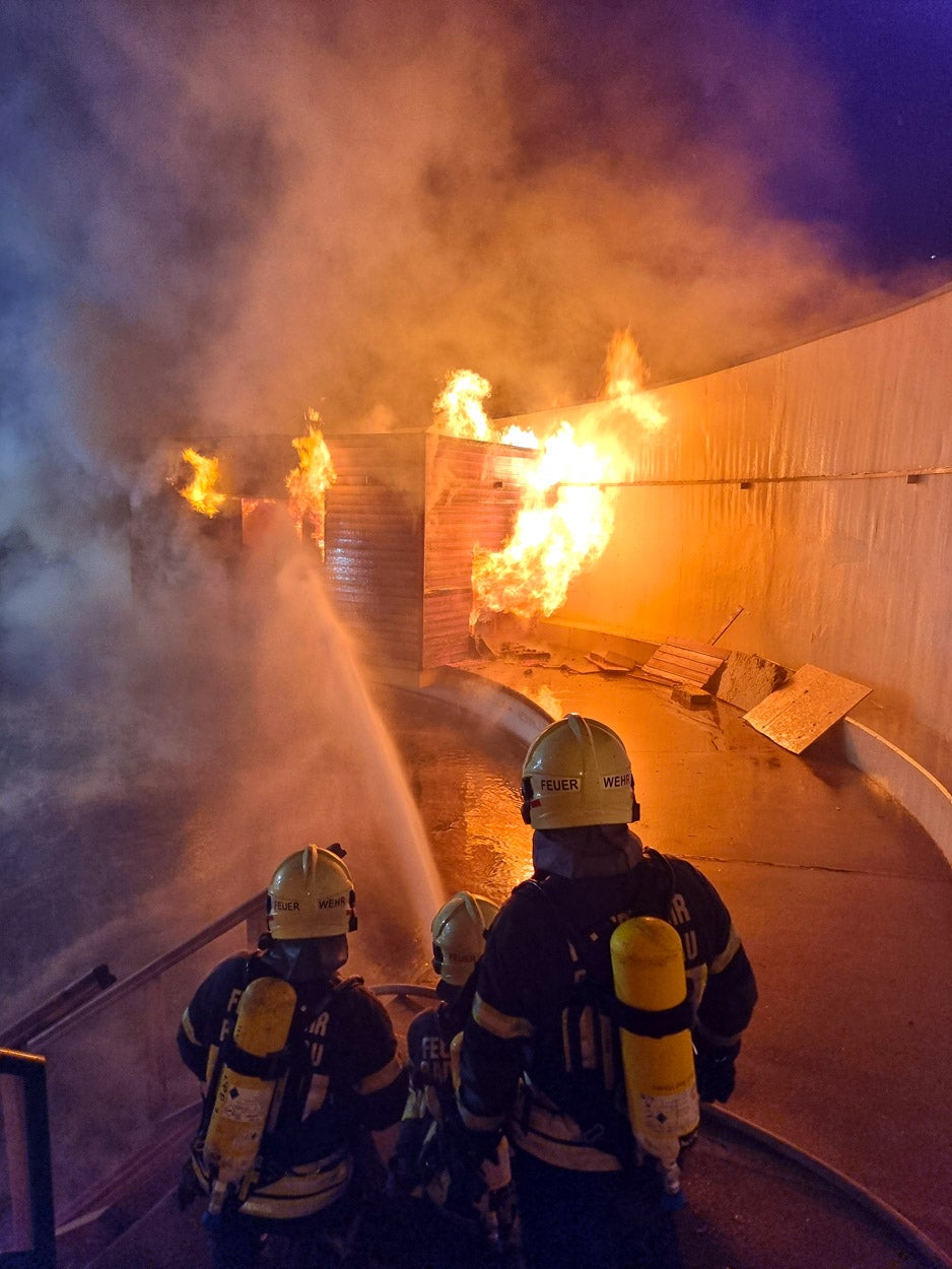 Brand in Thermalbad Vöslau