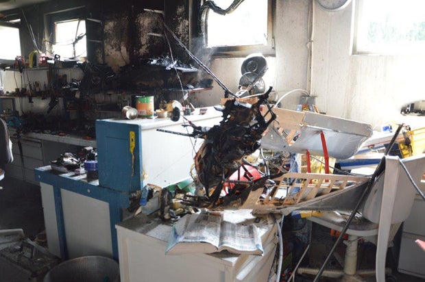 Explosion in Bastelgarage: Modellbauer verletzt