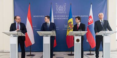 Schallenberg k&uuml;ndigt Millionenhilfe f&uuml;r Moldau an