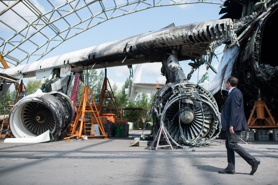 Schallenberg in Irpin: ''Bilder gehen unter die Haut''