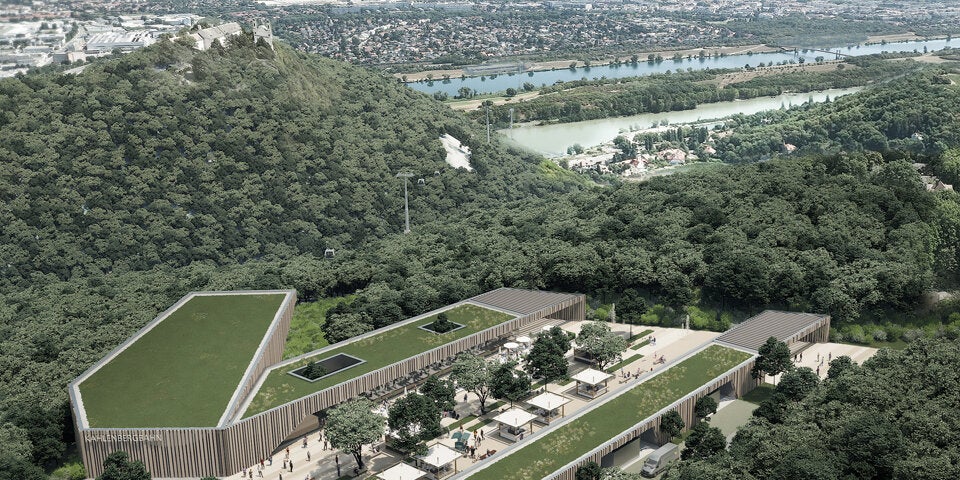 Kahlenberg: Erster Blick auf neue Seilbahn