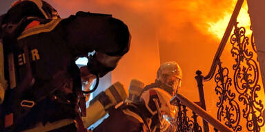 Mann rettete sich in Wien vor Zimmerbrand