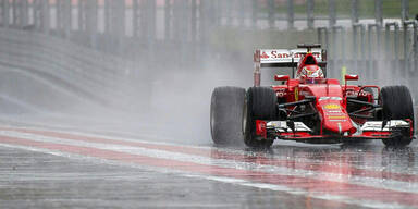 Spielberg: Test-Session fällt ins Wasser