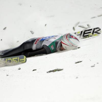 Die Bilder zum Horror-Sturz von Ammann